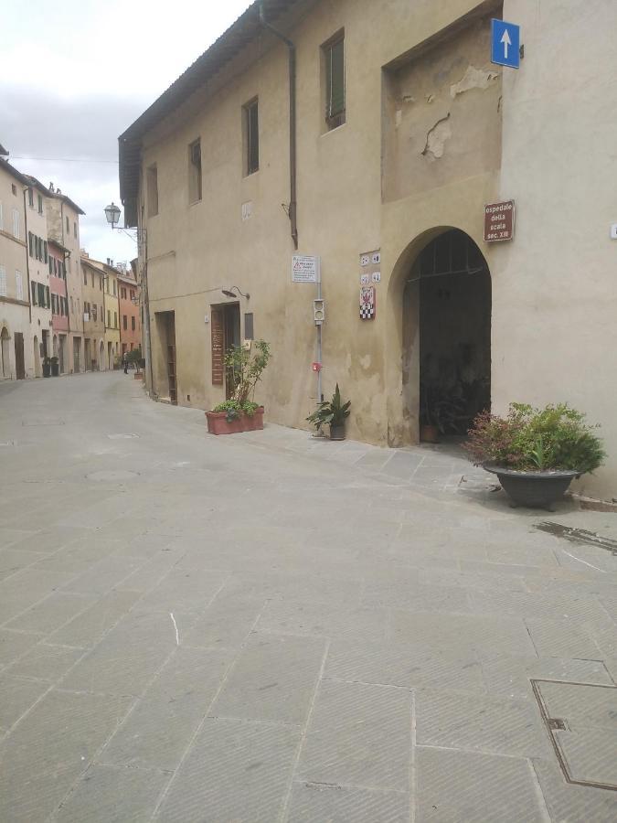 Residenza Storica Il Pozzo Lägenhet San Quirico dʼOrcia Exteriör bild